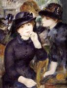 Pierre-Auguste Renoir Gril in the black Spain oil painting artist